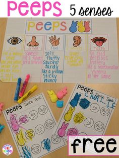 Peeps Activities, Prek Easter, April Themes, Kindergarten Easter, Easter Stem, Easter Activities For Preschool, April Preschool, Easter Writing