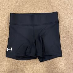 These Have Only Been Worn Once! I Just No Longer Have A Need For Them And Prefer Leggings When Working Out. They Are In Brand New Condition. Uner Armour Shorts, Under Armor Spandex Shorts, Under Armour Bottoms With Built-in Shorts For Gym, Under Armour Bottoms With Built-in Shorts, Under Armour Fitted Workout Shorts, Fitted Casual Under Armour Shorts, Casual Fitted Under Armour Shorts, Casual Fitted Shorts By Under Armour, Under Armour Fitted Shorts With Built-in Liner