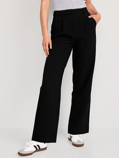 Wide Leg Pleated Trousers Outfit, Closet Upgrade, Closet Refresh, Japan 2023, Teacher Clothes, Asian Nails, Work Fits, Trouser Suit, Travel Clothes