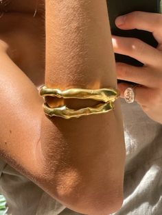 Modern Pirate, Brass Jewellery, Gold Girl, Mode Inspo, Gold Plated Bracelets