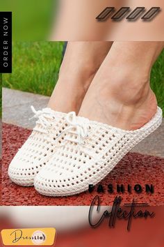 Summer Women's New Hollow-out Slipper Solft Non-slip Casual Sandals Slip-on Beach Shoes Spring Non-slip Flat Heel Clogs, Slip-on Flat Heel Clogs For Beach, Casual White Slip-on Mules, Summer Beach Flat Slip-ons, Comfortable Slip-ons For Summer Vacation, Trendy Summer Clogs With Flat Heel, Beige Flat Heel Jelly Sandals For Spring, Trendy Summer Slip-on Clogs, Trendy Flat Heel Clogs For Summer