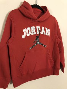 2000s Michael Jordan Jumpman Nike Hoodie, Red Youth Large. Condition is "Pre-owned". Shipped with USPS Priority Mail. A few spots on back, otherwise very clean! Nike Hooded Hoodie For Sports Season, Nike Hoodie With Letter Print, Nike Hoodie With Logo Print For Fall, Nike Long Sleeve Hoodie With Logo Print, Red Hooded Sweatshirt With Double-lined Hood, Red Hoodie With Logo Print And Crew Neck, Nike Cotton Hooded Sweatshirt, Red Crew Neck Hoodie With Logo Print, Red Hoodie With Drawstring Hood