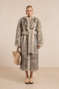 MARTINA COAT - OFF WHITE – CULT GAIA White Blanket Coat, Luxury Belted Fur Coat For Fall, Luxury Faux Fur Spring Coat, Belted Long Sleeve Fur Coat For Fall, Fall Faux Fur Belted Outerwear, Belted Faux Fur Coat For Winter, Winter Belted Faux Fur Coat, Chic Long Sleeve Belted Fur Coat, Winter Faux Fur Belted Coat