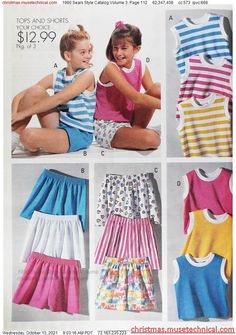 1990 Sears Style Catalog Volume 3, Page 112 - Catalogs & Wishbooks 90s Catalog, 80s Fashion Kids, 90s Kids Fashion, Kid Aesthetic, 90s Stuff, 80s Fashion Trends, Vintage Kids Clothes, Costume Inspo, 1990s Fashion