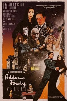 the addams family movie poster