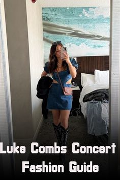 Find the perfect simple yet cute outfit to rock at a Luke Combs concert, blending comfort and aesthetics for an unforgettable night of music.