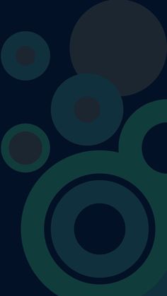 an abstract background with circles and dots in dark blue, black and green colors on the bottom half of the image