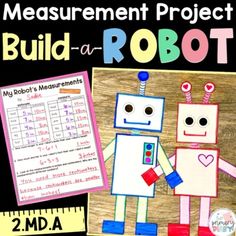 Lead your 2nd Graders through this engaging measurement project-based learning activity. This would make a perfect performance task assessment or end-of-unit project. Students will estimate and measure in inches and centimeters then answer questions that compare length and explain their thinking aro... Measuring Length Activities, Measurement Conversion Activities, First Grade Measurement, Measurement Math Centers, Math Measurement Activities, Measurement Word Problems, Nonstandard Measurement, Teaching Measurement, Differentiated Math Centers