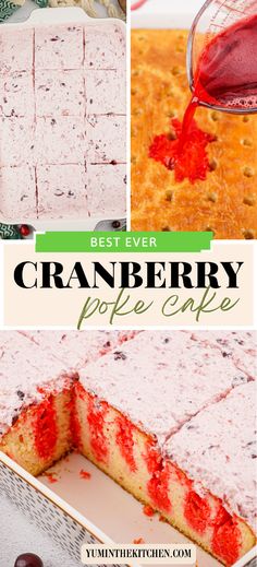 the best ever cranberry cake recipe