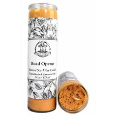 Road Opener 7 Day Soy Spell Candle for Wiccan, Pagan & Hoodoo Rituals - Art Of The Root Road Opener Spell, Pagan Magick, Road Opener, Manifestation Success, Money Drawing, Spell Candles, Spell Candle, Essential Oils Herbs, Herbal Magic