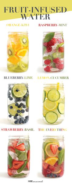 fruit - infused water is the perfect way to start your day