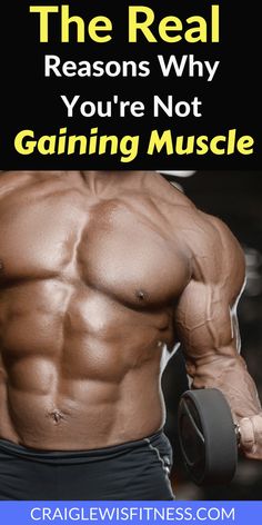 the real reason why you're not gaining muscle is that it doesn't work