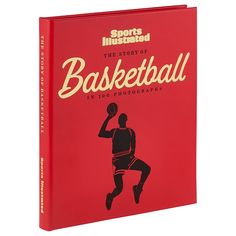 the book cover for sports illustrated shows a basketball player