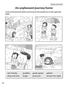 an unpleasant journey home worksheet