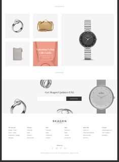 an image of a website page with watches and accessories on the bottom right hand corner