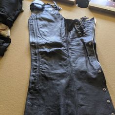 Reposhing This Item I Purchased From @Raqielb. Loved It, But Ready To Rotate For Something New. Questions? Leave A Comment Below! Leather Chaps, Motorcycle Leather, Motorcycle Women, Other Woman, Leave A Comment, Something New, Genuine Leather, Size Medium, Leather