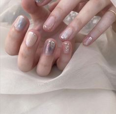 Nail Designs For Short Nails, Japanese Nail Design, Designs For Short Nails, Minimal Nails Art, Japanese Nails