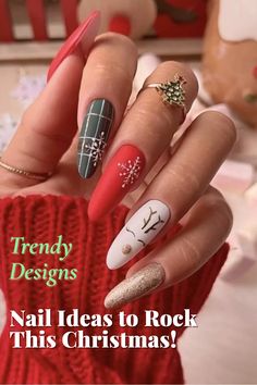 Trendy December Nail Ideas to Rock This Christmas!