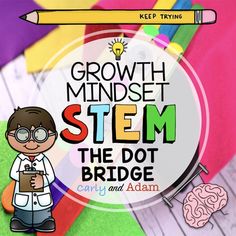 Students learn and develop a Growth Mindset through this International Dot Day STEM Challenge! The Dot STEM activity works as a great companion to The Dot by Peter H. Reynolds. This is an excellent International Dot Day Activity.Students plan, design, and execute their own ideas. After they have completed their activity, there is time for reflection on what worked and what didn't. Aligns with NGSS (Next Generation Science Standards).Includes:Teacher Instructions (with photos)Student Instructions Peter Reynolds, Elementary Librarian, Peter H Reynolds, Growth Mindset Bulletin Board, Stem School, International Dot Day, Stem Classroom, Growth Mindset Posters, Stem Teacher