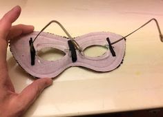 How To Make A Masquerade Mask, Masked Ball Outfit, Mask With Glasses, Costumes With Glasses, Halloween Costumes Glasses, Masquarade Mask, Glasses Mask