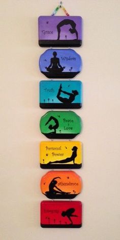 Chakra Decor, Art Chakra, Yoga Kunst, Arte Yoga, Yoga Studio Design, Chakra Art, Sup Yoga, Yoga Iyengar, Chakra Yoga