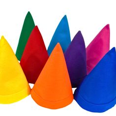 Our adorable Crayon Costume Hat is made from Eco-friendly felt. This listing is for ONE hat in your choice of color. One Size fits all Kids to Adults! These hats match our crayon tunics.  * Ready to ship in 1-3 days * Machine Washable / Hang Dry * Handmade in the USA SHIPPING ~ Flat rate shipping for all orders (US and International) ~ Shipping upgrades available at checkout (US only) ~ Free Shipping over $35 Crayon Headband, Crayon Costume, Red Crayon, Color Fits, Group Halloween Costumes, Costume Hats, Shrek, Exercise For Kids, Costume Accessories