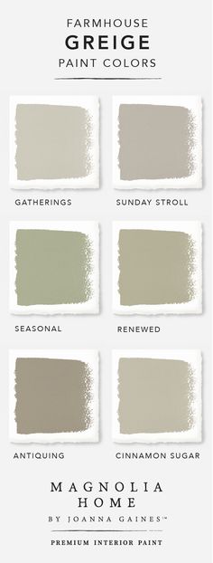 the different shades of gray paint