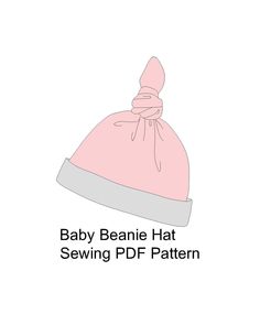 baby beanie hat sewing pattern