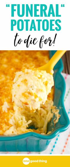 Learn how to make Funeral Potatoes, a creamy, cheesy potato casserole. It's a Utah classic, and a staple at our Easter dinner every year! Easter Dinner Menus, Cheesy Potato Casserole, Cheesy Potato, Easter Dinner Recipes, Salad Pasta, Cheesy Potatoes, Easter Dinner, Cereal Recipes, Potato Casserole