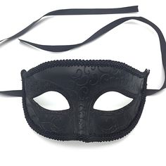 PRICES MAY VARY. Masquerade Mask Materials- these man women masquerade mask made of light weight hard plastics, light and comfortable to wear. Black venetian mask satin ribbon ties add an element of elegance and refinement, good for halloween party decorations supplies. Venetian Style Mask- well-made with intricate design, sexy and mysterious, very light weight to wear, Women's costume mask mardi gras masquerade mask halloween venetian party nightclub. Applications of Black Masquerade Mask- perf Mardi Gras Prom, Prom Mask, Mask Masquerade Ball, Black Masquerade, Black Masquerade Mask, Mask Venetian, Mens Masquerade Mask, Masquerade Ball Mask, Prom Fashion