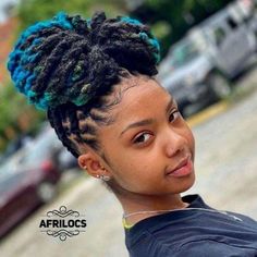 Dreads Styles For Women, Short Dreadlocks Styles, Beautiful Dreadlocks, Short Locs, Locs Styles, Short Locs Hairstyles, Loc Hairstyles, Faux Locs Hairstyles, Beautiful Locs