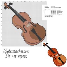 an image of a violin with the words do not repost