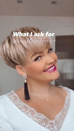 Side Hair, Front Hair, Pixie Hair, Hair Haircuts, Short Hair Haircuts, To Touch, Fashion Hair, Pixie Hairstyles, Undercut