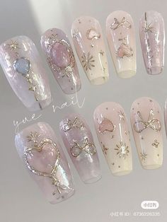 Nails Inspiration Kawaii, Designs For Short Nails, Fancy Nail Art, Makeup Nails Designs, Fake Nails Designs, Gel Nails Diy