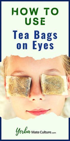 Using tea bags on your eyes can instantly soothe and refresh the eye area. It can also tame puffiness and inflammation and help with many other eye problems. Tea Bags For Eyes Aesthetic, Chamomile Tea Bags For Eyes, Chamomile Eye Compress, Tea Bags On Eyes, Tea Bags For Eyes, Swollen Eyelids Remedy, Tired Eyes Remedy, Teabags For Eyes, Eye Bag Remedies