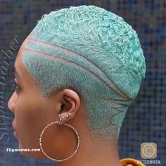 Most Trendy Short Hairstyles – Fashion and Style – Flipmemes Pastel Green Hair, Natural Dark Hair, Hair Color For Dark Skin, Beige Blonde Hair, Ice Blonde Hair, Light Purple Hair