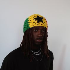 PATTERN ONLY, NOT A PHYSICAL PRODUCT. Make your very own Ghana/ Nigeria or Jamaica flag style hat using these extremely detailed granny square patterns by Abike Ade with crochet graphs and step by step instructions! These patterns can also be used to make a variety of different hat styles simply by adjusting the colors. A downloadable PDF will be sent to the email provided after a purchase has been made. patterns are nonrefundable. Square Crochet Hat, Granny Square Crochet Hat, Different Hat Styles, Granny Square Patterns, Crochet Hat Patterns, Crochet Graphs, Jamaica Flag, Hat Styles, Different Hats