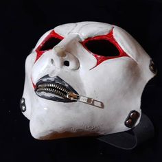 Jim root mask vol3 Jim Slipknot, Jim Root Mask, Slipknot Vol 3, Scary Clown Mask, Jim Root, Scary Clown, Clown Mask, Costume Masks, Scary Clowns