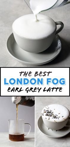 the best london fog ear grey latte is made with only three ingredients, and it's easy to make at home