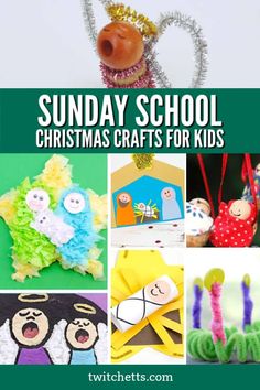 sunday school christmas crafts for kids that are easy to make and great for the holidays