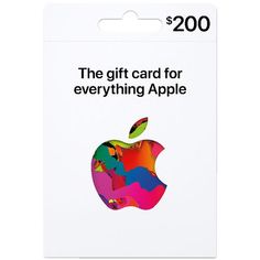 the gift card for everything apple is $ 50