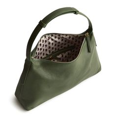 Introducing our Marcelle Shoulder Bag, the peak of casual chic and everyday versatility. Designed for the modern woman who values both style and functionality, this spacious and relaxed bag offers effortless flair for any occasion. Vera Bradley Marcelle Shoulder Bag in Green Versatile Green Shoulder Bag For Shopping, Chic Green Hobo Bag With Leather Handles, Chic Shopping Satchel Hobo Bag, Chic Green Hobo Bag For Everyday, Modern Hobo Bag For On-the-go, Chic Hobo Bag With Detachable Handle For Shopping, Chic Hobo Bag With Leather Handles For Shopping, Modern Everyday Satchel With Handle Drop, Chic Shoulder Bag With Leather Handles