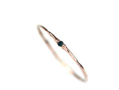 Blue Diamond Branch Ring / Solid 14k gold with genuine blue diamond branch ring Diamond Ring Simple, Garnet Ring Gold, Natural Blue Diamond, Delicate Engagement Ring, Simple Engagement, Gold Sapphire Ring, Rings Metal, Blue Diamond Ring, Gold Rings Simple