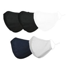 Safely Made in USA, Premium Cotton Personal Fashion Face Mask in Assorted Colors 3 Pack Quantity L-XL Color: Multicolor.  Gender: unisex.  Age Group: adult. Face Mas, Cloth Face Mask, Fashion Face Mask, Ear Loop, Fashion Face, Cloth Bags, Clothing Patterns, Charcoal Grey, Mint Green