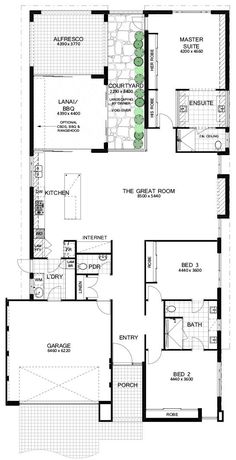 two story house plans with open floor plan