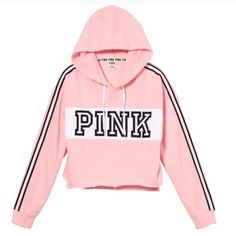 Discontinued Victoria’s Secret Pink From 2017 Oversized Size Small - Would Probably Fit Up To A Large New In Online Purchase Bag. Front Hem Is Raw, Back Hem Is Sewn. Pink, Black, White. ***Please Note: The Word Pink Across The Front Is Slightly Faded (See Last Photo), It Came That Way, This Is New!*** Pink Hoodie With Ribbed Cuffs For Loungewear, Pink Oversized Sporty Hoodie, Oversized Pink Sporty Hoodie, Sporty Oversized Pink Hoodie, Pink Drawstring Hooded Sweatshirt, Pink Sweatshirt With Drawstring Hood, Casual Pink Hoodie With Ribbed Cuffs, Pink Casual Sports Hoodie, Pink Oversized Sweatshirt For Sportswear