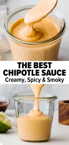 the best chipotle sauce creamy, spicy and smoky