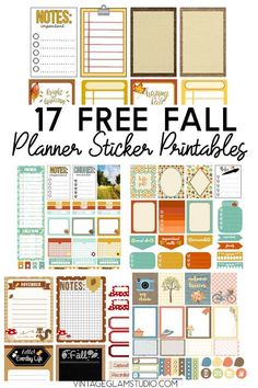 free printable planner stickers for planners