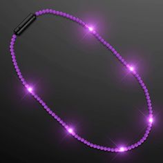 PRICES MAY VARY. FUN FEATURES: LED Necklace is 30" Long With 5 Light Up Beads Evenly Spaced Out Between Non-Light Up Beads in Purple EASY TO USE: Simply Flip a Switch to Activate- LEDs will Shine a Bright Steady Light PERFECT FOR ANY OCCASION: Halloween, Mardi Gras Parades, Raves, Music Festivals, Concerts, Birthday Parties & More SHINE ON & ON: Batteries are Replaceable so Lighted Necklaces Can Be Used for Multiple Events PREMIUM QUALITY & SAFE: Contains Low Mercury Batteries, Breakaway Clasp a Led Necklaces, Purple Bead Necklace, Mardi Gras Parade, Mardi Gras Beads, Purple Beads, Keep It Classy, Music Festivals, Shine On, Accessories Jewelry Necklace