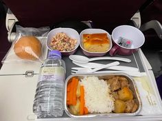 the meal is prepared and ready to be eaten on the plane or in the car